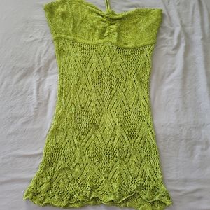 Bebe vintage green sz medium top